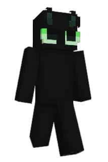 BlackCatHyper Minecraft avatar full body