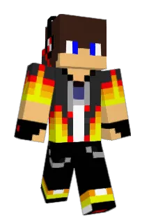BlackCityGamer Minecraft avatar full body
