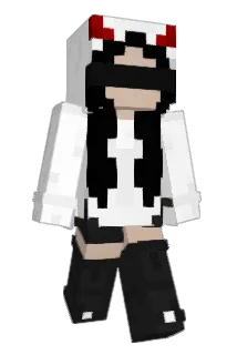 BlackDevilVanni Minecraft avatar full body