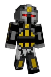 BlackDim Minecraft avatar full body