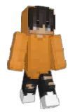 BlackFF Minecraft avatar full body