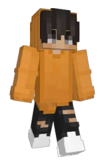 BlackFF Minecraft avatar full body