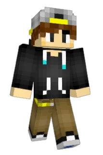 BlackFoxGamer Minecraft avatar full body