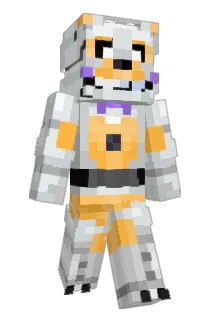BlackFoxy2004 Minecraft avatar full body