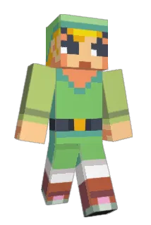 BlackHat Minecraft avatar full body