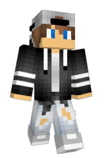 BlackJax Minecraft avatar full body