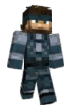 BlackKalico Minecraft avatar full body