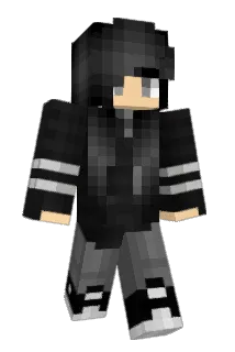 BlackPinther Minecraft avatar full body