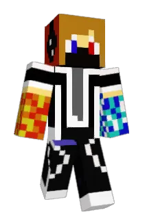 BlackPoulet Minecraft avatar full body