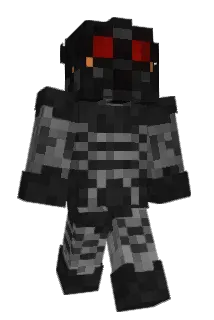 BlackPulsar Minecraft avatar full body
