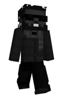 BlackQT Minecraft avatar full body