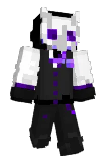 BlackRUA Minecraft avatar full body