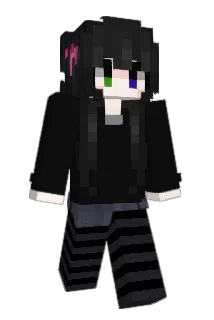 BlackRain57 Minecraft avatar full body
