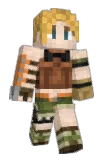 BlackRikku Minecraft avatar full body
