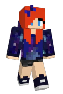 BlackRose_2 Minecraft avatar full body
