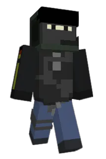 BlackVanDam Minecraft avatar full body