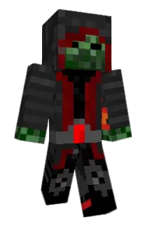 BlackWagtail Minecraft avatar full body