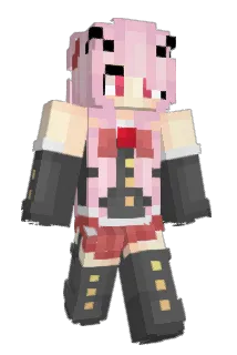 BlackWidow Minecraft avatar full body