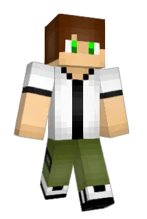 BlackWolf34 Minecraft avatar full body