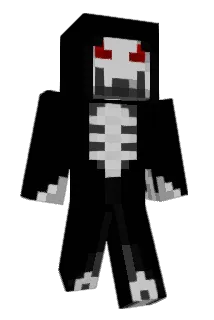 BlackYam Minecraft avatar full body