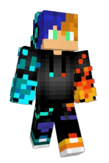 BlackZguy Minecraft avatar full body