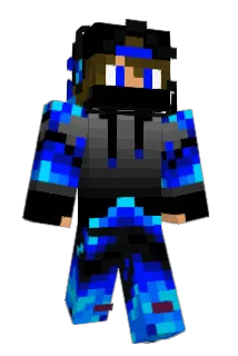 Black_09 Minecraft avatar full body