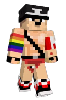Black_Baboon Minecraft avatar full body