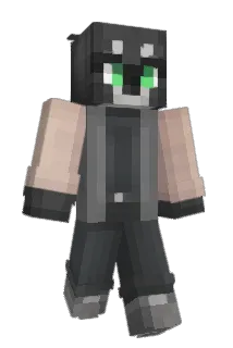 Black_Endo Minecraft avatar full body
