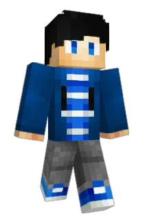 Black_HD Minecraft avatar full body