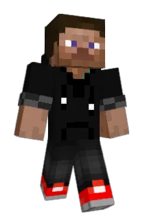 Black_Ice_ Minecraft avatar full body