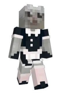 Black_cat_queen Minecraft avatar full body