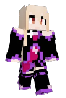 Black_illya Minecraft avatar full body