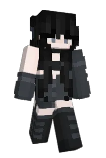 Black_n_Blue22 Minecraft avatar full body