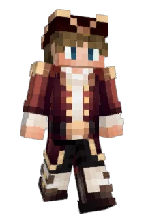 Black_pearl_1 Minecraft avatar full body