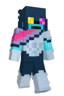 Blackanigon Minecraft avatar full body