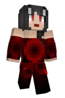 Blackblutrose Minecraft avatar full body