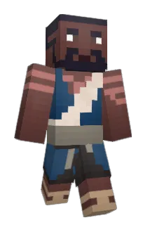 BlackedInside Minecraft avatar full body