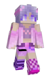 Minecraft-Avatar von BlackestCat01: ganzer Körper