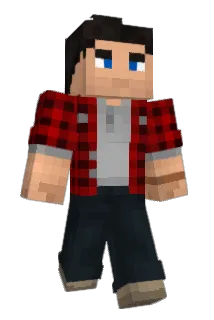 Blackfurn Minecraft avatar full body