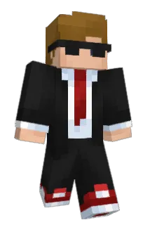 Blackgamer_12 Minecraft avatar full body