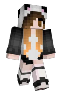 Blackifan Minecraft avatar full body