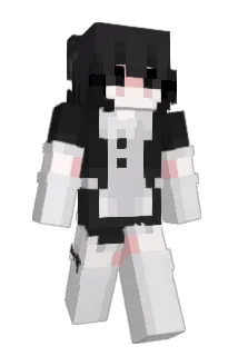 BlackkFlowerr Minecraft avatar full body