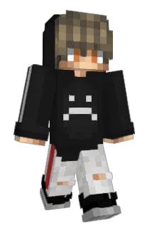 BlackkZ Minecraft avatar full body