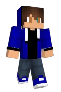 Blacklightghost Minecraft avatar full body
