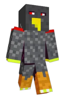 Blacknetic Minecraft avatar full body