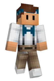 BlackoutYT Minecraft avatar full body