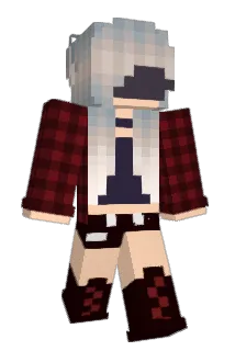 Blackraven02 Minecraft avatar full body