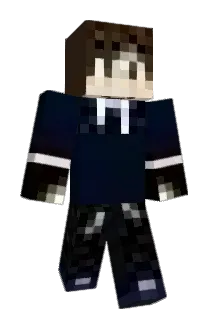 Blackreader Minecraft avatar full body
