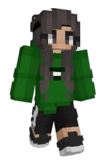 Blackrrrose Minecraft avatar full body