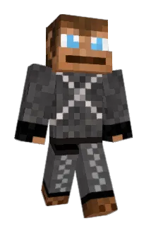 Blacksouan Minecraft avatar full body